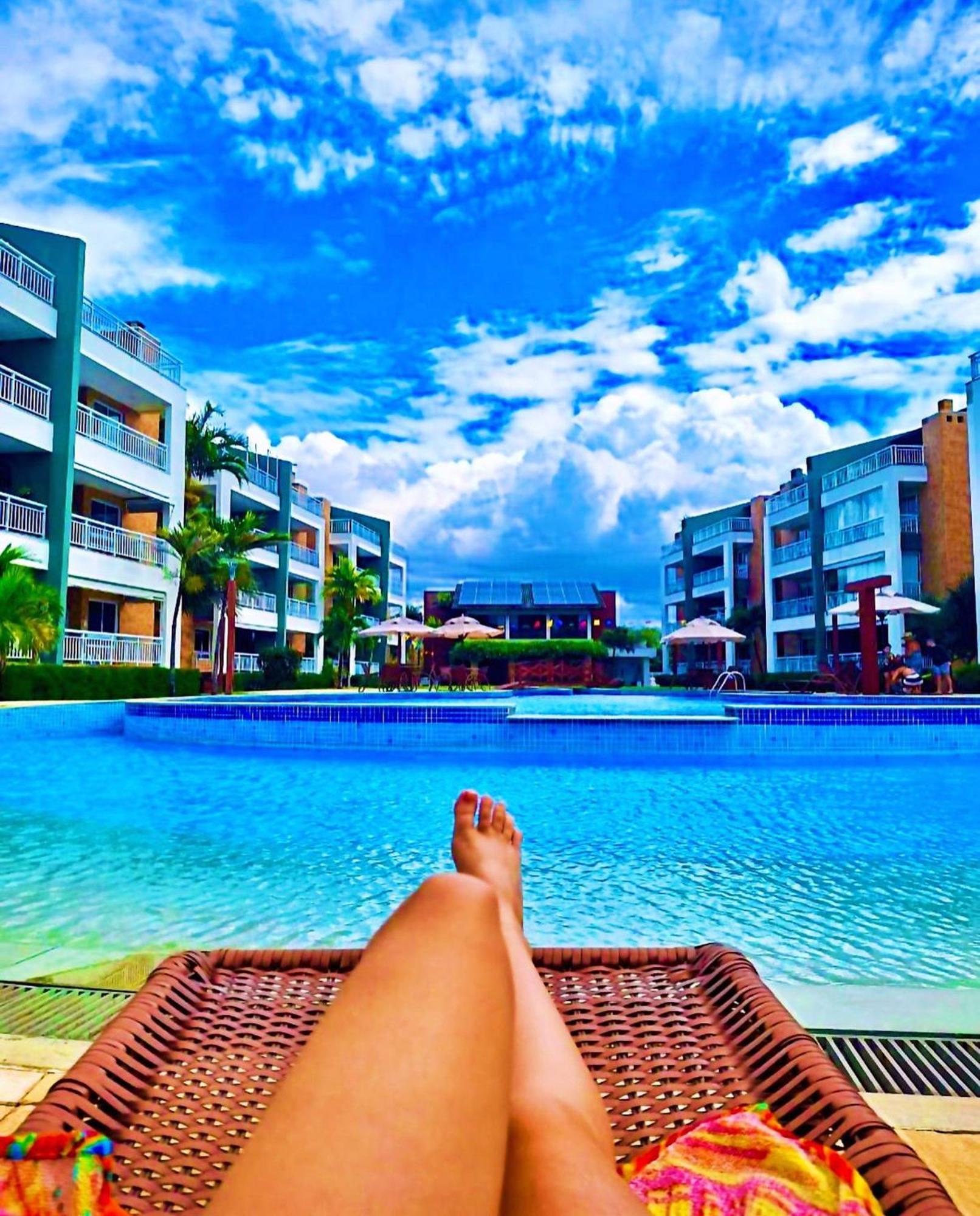 Terramaris - Aptos Vista Mar, Pe Na Areia, Vizinho Ao B Park อากีราซ ภายนอก รูปภาพ