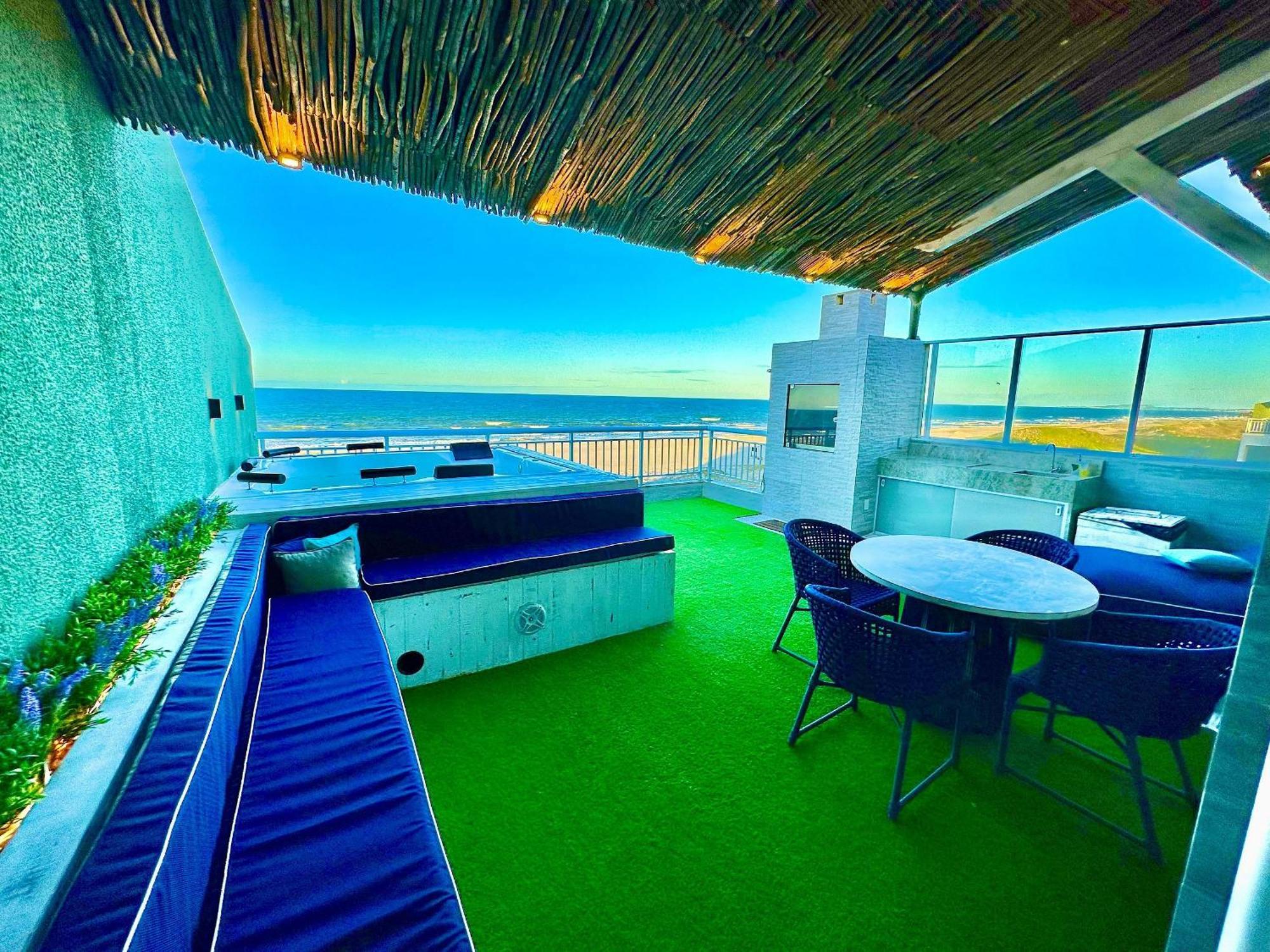 Terramaris - Aptos Vista Mar, Pe Na Areia, Vizinho Ao B Park อากีราซ ภายนอก รูปภาพ