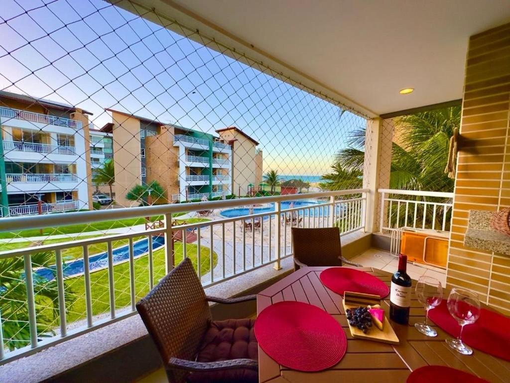 Terramaris - Aptos Vista Mar, Pe Na Areia, Vizinho Ao B Park อากีราซ ภายนอก รูปภาพ