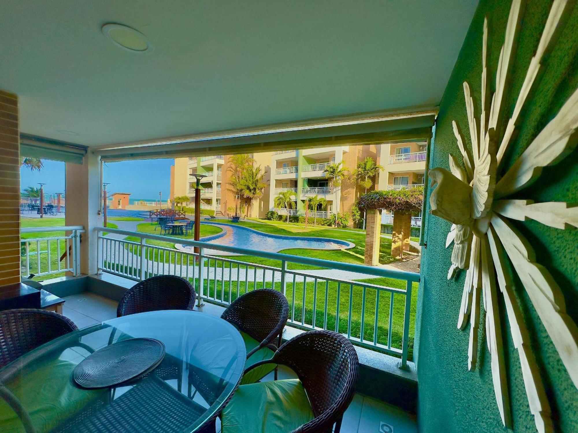 Terramaris - Aptos Vista Mar, Pe Na Areia, Vizinho Ao B Park อากีราซ ภายนอก รูปภาพ