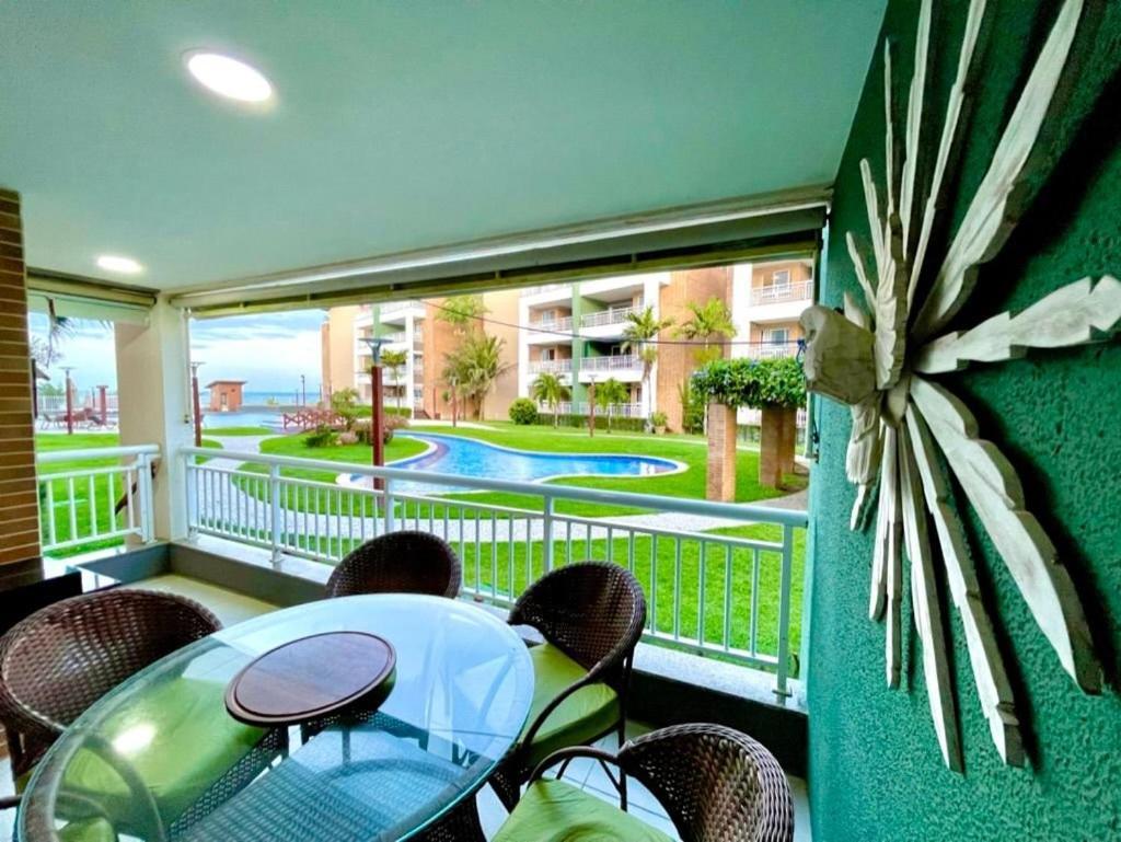 Terramaris - Aptos Vista Mar, Pe Na Areia, Vizinho Ao B Park อากีราซ ภายนอก รูปภาพ