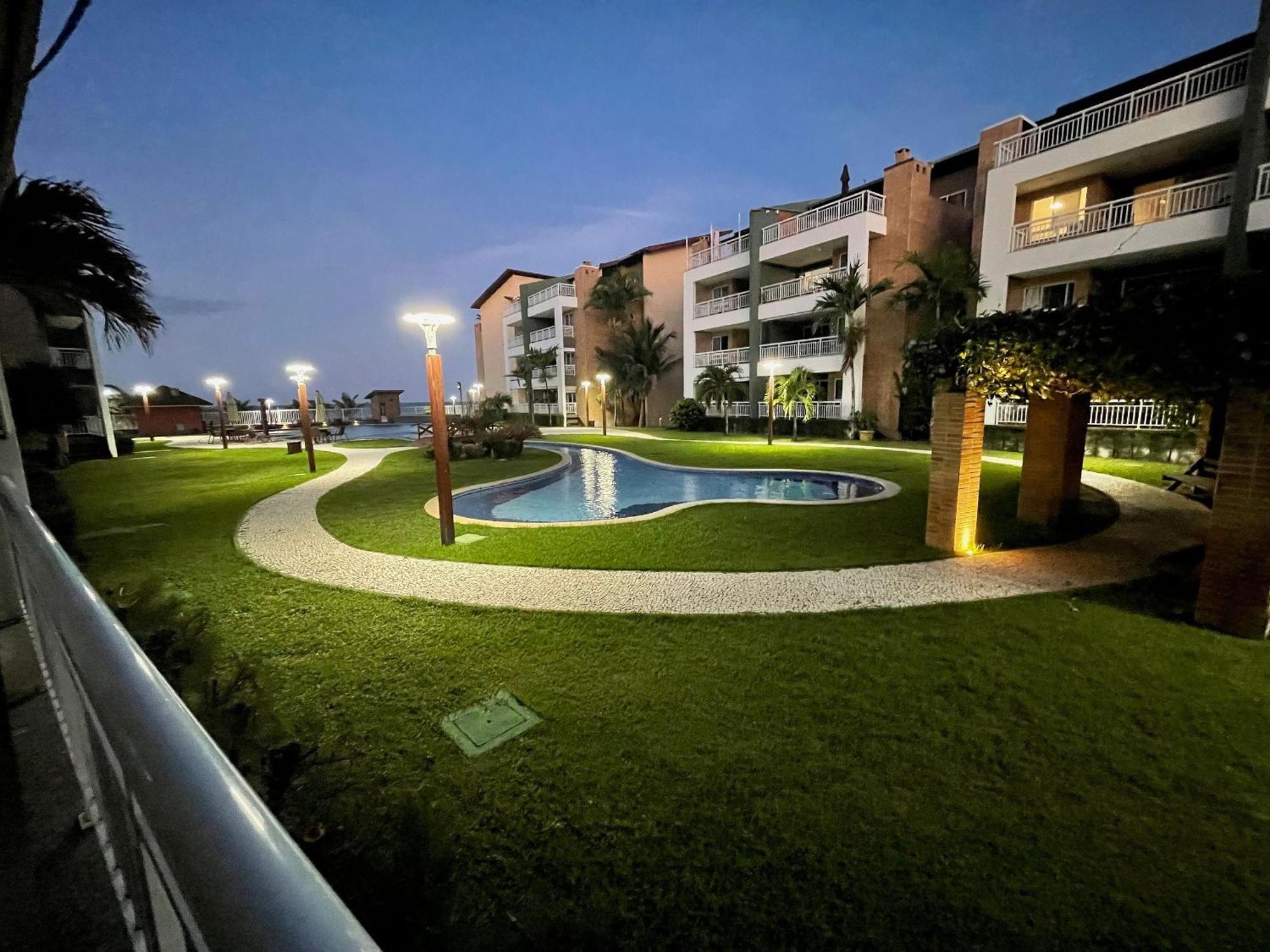 Terramaris - Aptos Vista Mar, Pe Na Areia, Vizinho Ao B Park อากีราซ ภายนอก รูปภาพ