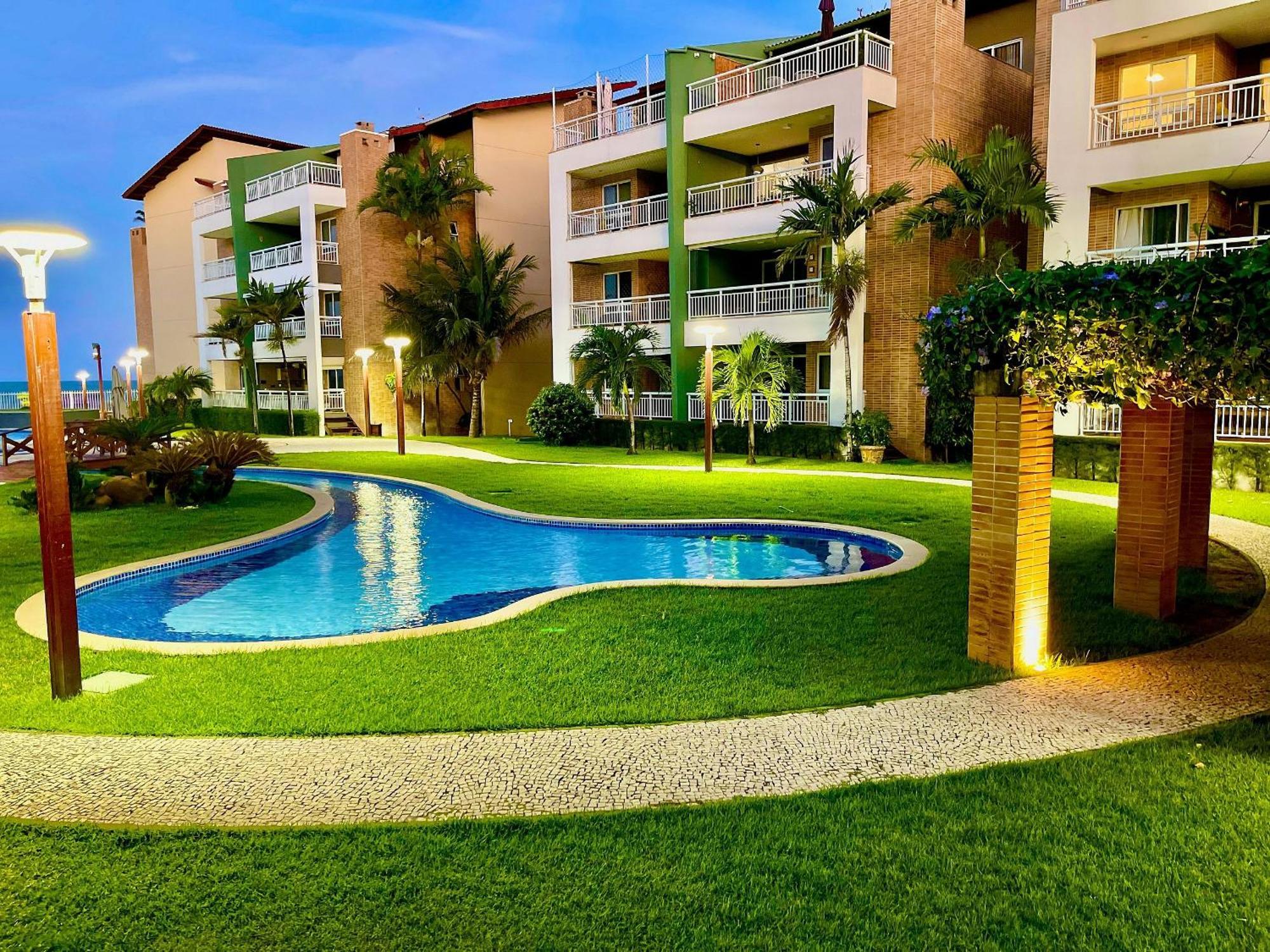 Terramaris - Aptos Vista Mar, Pe Na Areia, Vizinho Ao B Park อากีราซ ภายนอก รูปภาพ
