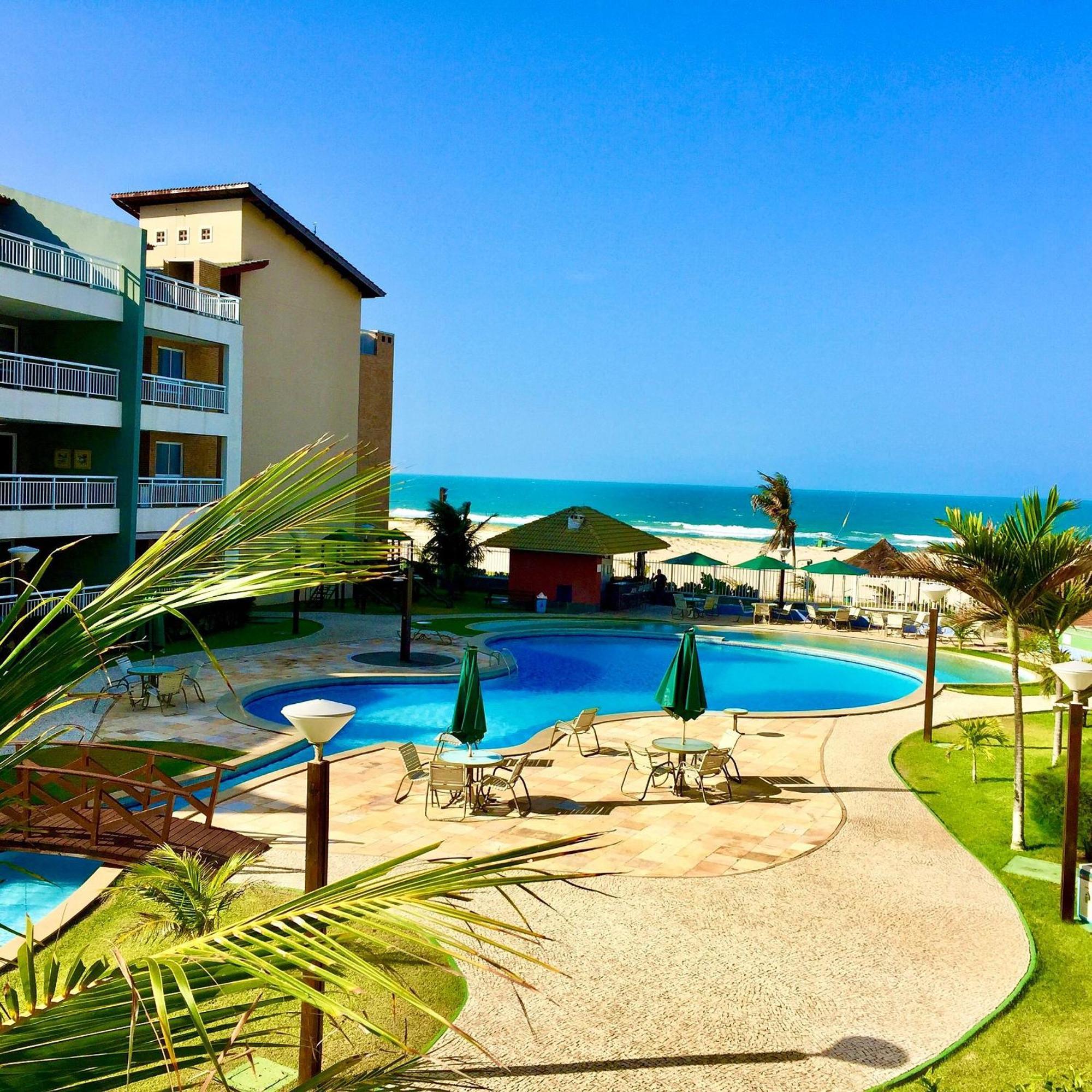 Terramaris - Aptos Vista Mar, Pe Na Areia, Vizinho Ao B Park อากีราซ ภายนอก รูปภาพ