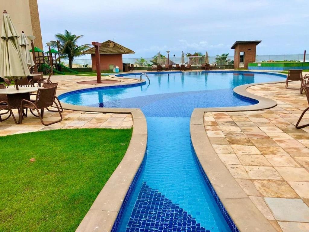 Terramaris - Aptos Vista Mar, Pe Na Areia, Vizinho Ao B Park อากีราซ ภายนอก รูปภาพ